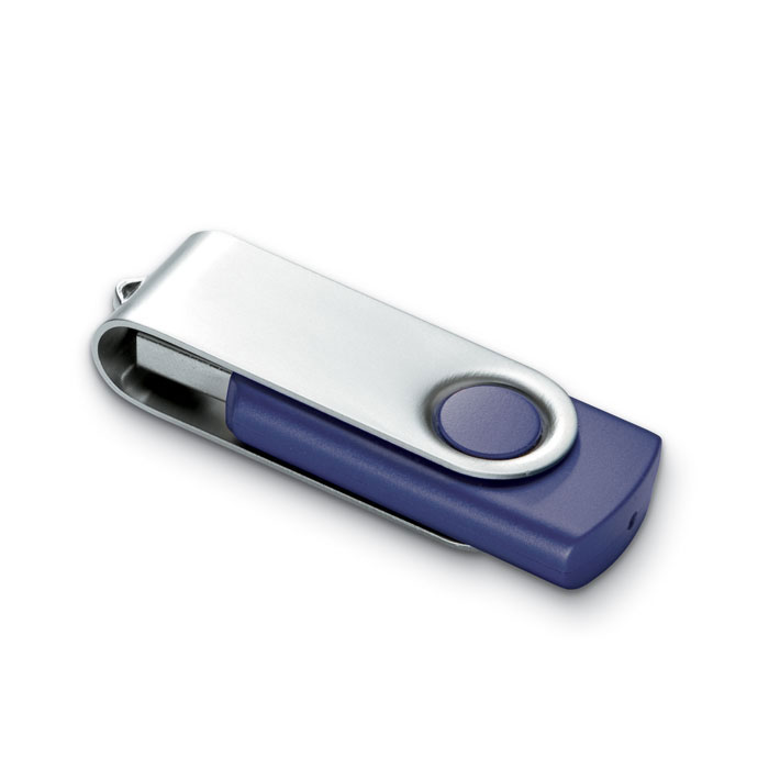 USB memory stick rotativ 8 GB bleumarin