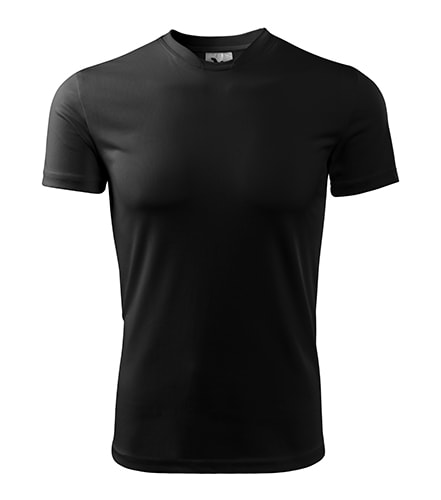 Culoare negru tricou tehnic Malfini Fantasy unisex
