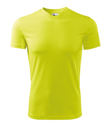 Culoare galben neon tricou tehnic Malfini Fantasy unisex