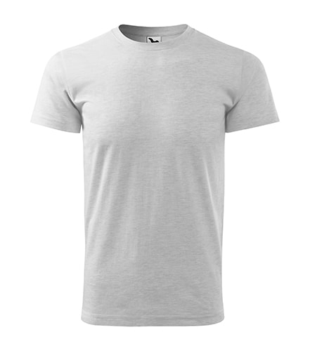 Culoare gri deschis tricou Malfini Basic