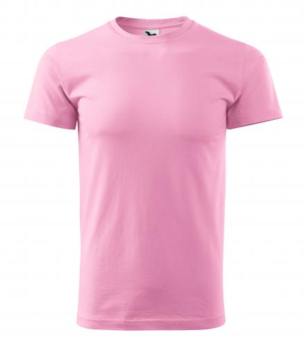 Culoare roz tricou Malfini Basic