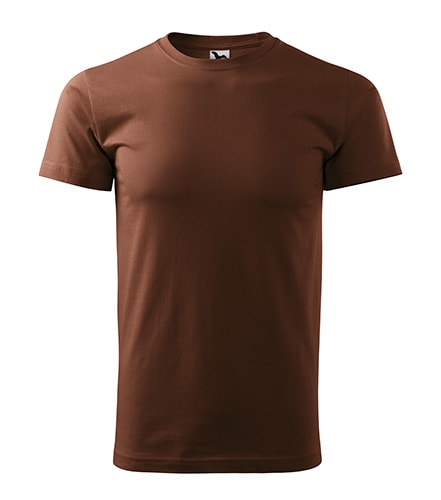 Culoare ciocolatiu tricou Malfini Basic unisex
