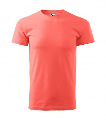 Culoare coral tricou Malfini Basic