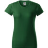 Culoare verde sticla tricou Malfini Basic dama