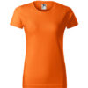 Culoare portocaliu tricou Malfini Basic dama
