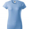 Culoare albastru deschis tricou Malfini Basic dama