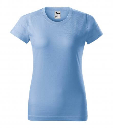 Culoare albastru deschis tricou Malfini Basic dama