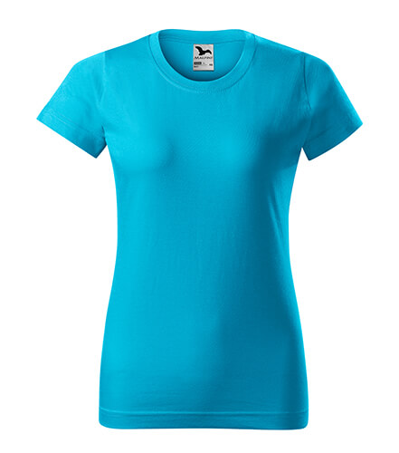Culoare turquoise tricou Malfini Basic dama