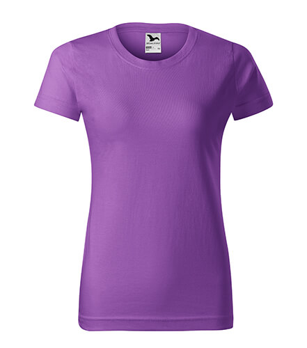 Culoare violet tricou Malfini Basic dama