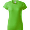 Culoare verde mar tricou Malfini Basic dama