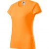 Tricou Malfini Basic dama culoare tangerine orange