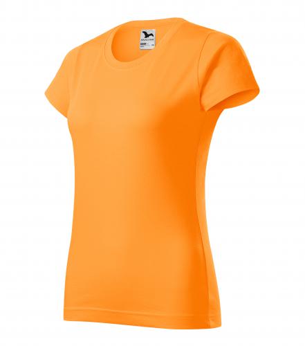 Tricou Malfini Basic dama culoare tangerine orange
