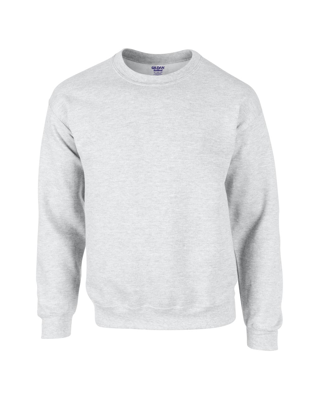Alb Sweater unisex Gildan Dry Blend 50%bumbac 50%poliester 305 g/mp interior pufos