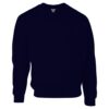 Bleumarin Sweater unisex Gildan Dry Blend 50%bumbac 50%poliester 305 g/mp interior pufos