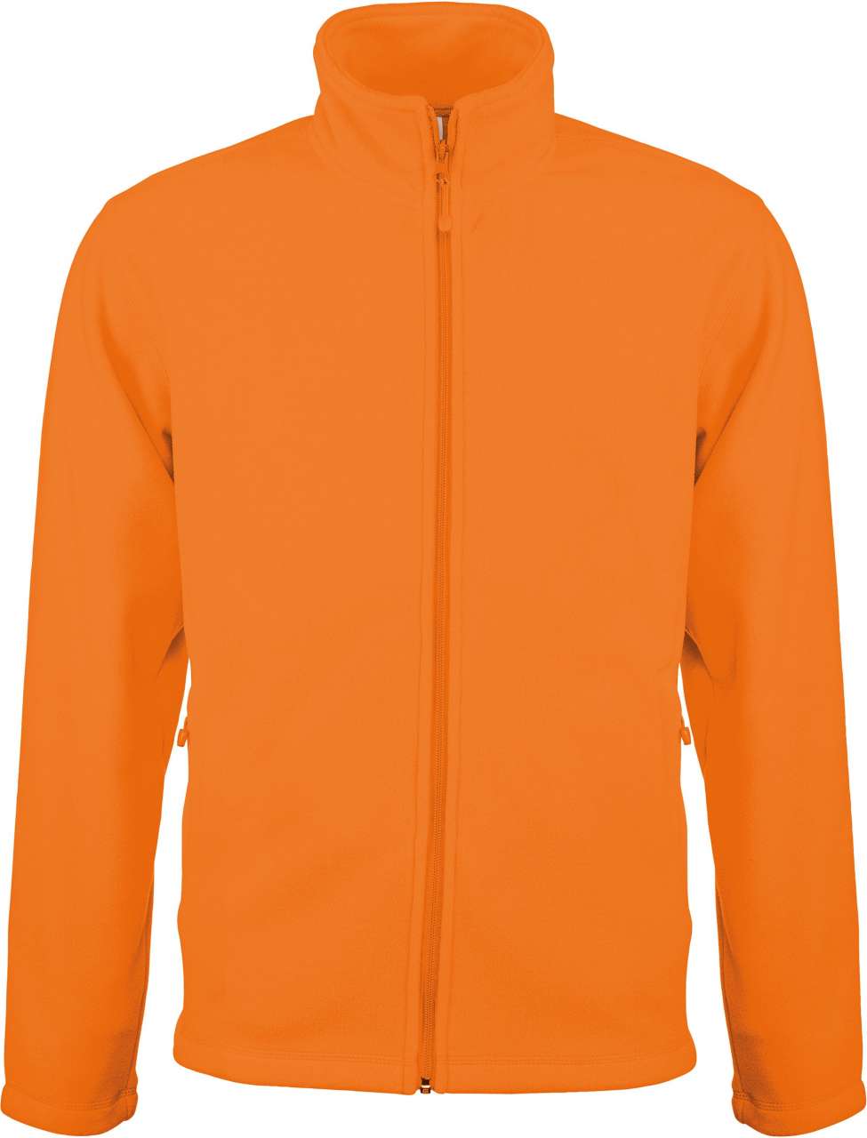 Hanorac orange barbatesc Falco 100% fleece anti-scamosare 300 g/mp, buzunare laterale, fermoar KA911