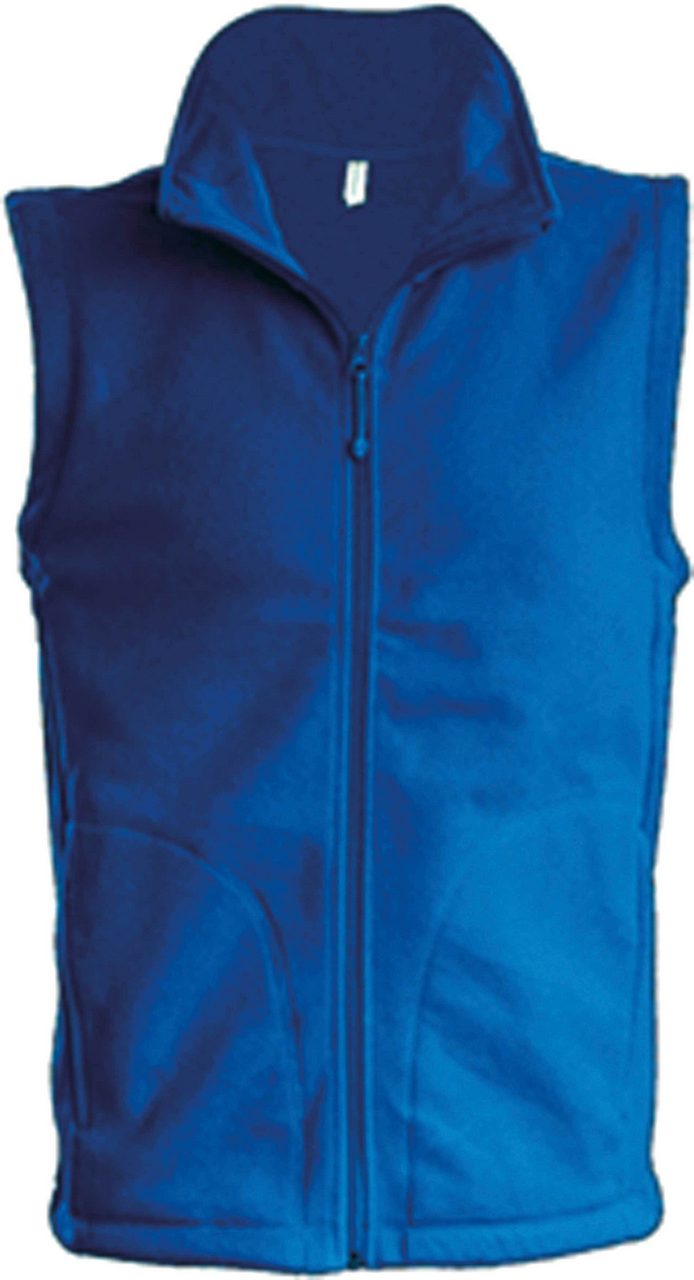 Vesta barbateasca royal blue Luca 100% fleece anti-scamosare 300 g/mp, buzunare laterale,  KA913