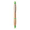 Pix eco-friendly din bambus cu detaliu verde MO9485