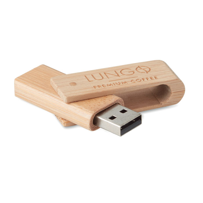 USB bambus eco friendly rotativ diverse capacitati MO1202