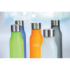 Recipient eco-friendly 600 ml 100% plastic reciclat finisare, cauciucata, capac din otel inoxidabil, sistem anti-scurgere, BPA free, mo6237