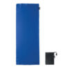 Prosop eco-friendly albastru royal microfibra absorbtie mare 100% RPET saculet  material netesut reciclat., 30 x 80 cm, mo9918 Tuko