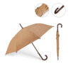 Umbrela eco-friendly din pluta cu ax si maner din lemn